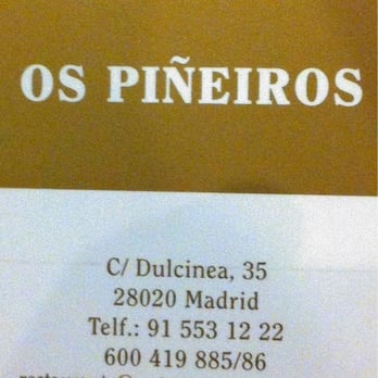 Meson Ospiñeiros - Galician Near Me - Madrid, M