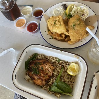 Brown Bag Seafood - Fish & Chips, Salmon. - Salad Near Me - Chicago, Illinois Brown Bag Seafood - Fish & Chips, Salmon. - Salad Near Me - Chicago, Illinois