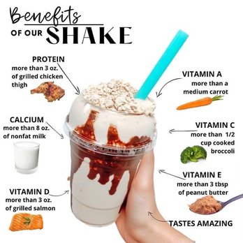 Tea It Up - a hand holding a cup of protein shake - Coffee & Tea Near Me - Edmond, Oklahoma Tea It Up - a hand holding a cup of protein shake - Coffee & Tea Near Me - Edmond, Oklahoma