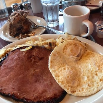 The Kettle - Ham and Eggs with cinnamon muffin - Breakfast & Brunch Near Me - Enumclaw, Washington The Kettle - Ham and Eggs with cinnamon muffin - Breakfast & Brunch Near Me - Enumclaw, Washington