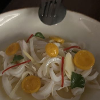 KRU - Squid ceviche - Thai Near Me - Brooklyn, New York