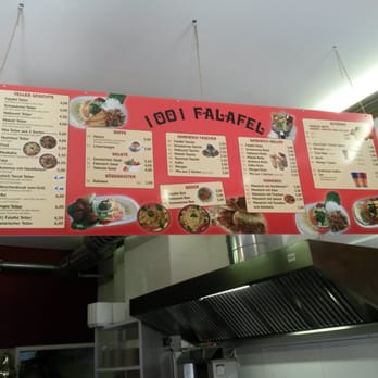 1001 Falafel - Speisekarte - Food Stands Near Me - Berlin, BE