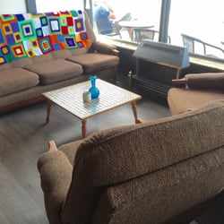 The Vintage Bean Cafe - One of the comfy lounge areas in the cafe!