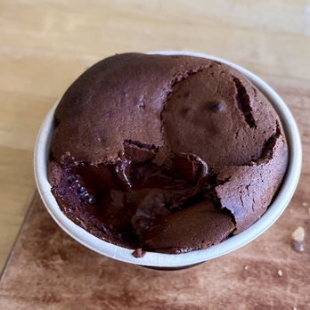 Hot Cakes -  Ballard - Dark Decadence Molten Cake - Desserts Near Me - Seattle, Washington