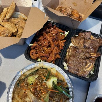 Volcano Island - Spicy Pork, Galbi, Japchae, Mama Seoul Signature Wings, Salt N Pepper Wings - Chicken Wings Near Me - Hayward, California