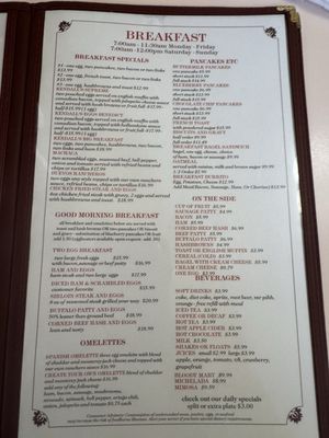 Menu photo 2 Kendall's Cafe Borrego Springs, CA