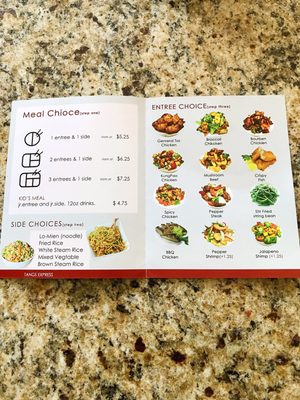 Menu photo 2 Tang's Express Houston, TX