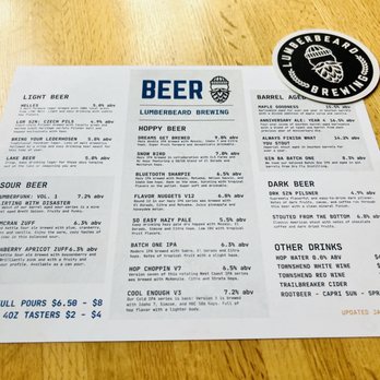 Lumberbeard Brewing - Brewpubs Near Me - Spokane, Washington