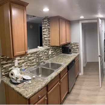 Vejar’s Design & Build - Flooring and new lighting and a gorgeous backsplash. - General Contractors Near Me - Ramona, California
