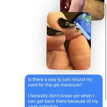 Top Nail Spa - Asked for a refund and they said this..... - Nail Salons Near Me - Lake Worth, Florida