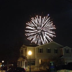 Rochester Conservatory of Music - Rochester Conservatory under the fireworks!