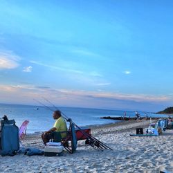 Menemsha Beach - A beautiful day on the beach