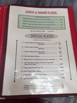 Menu photo 6 Ling's Chop Suey House Hilo, HI Menu photo 6 Ling's Chop Suey House Hilo, HI