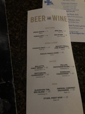 Menu photo 6 Smic's Sacramento, CA