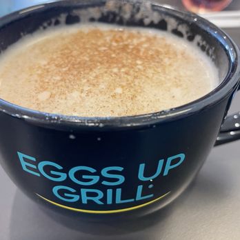 Eggs Up Grill - French vanilla cappuccino - Breakfast & Brunch Near Me - Holly Springs, North Carolina