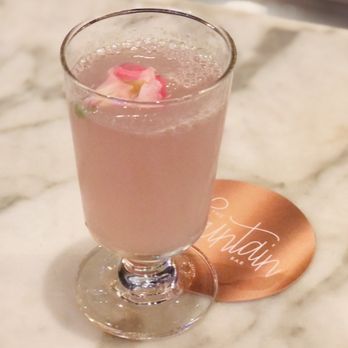 Fountain Bar - Lavender French 75 with gin, lavender, and lemon - Cocktail Bars Near Me - Los Angeles, California Fountain Bar - Lavender French 75 with gin, lavender, and lemon - Cocktail Bars Near Me - Los Angeles, California