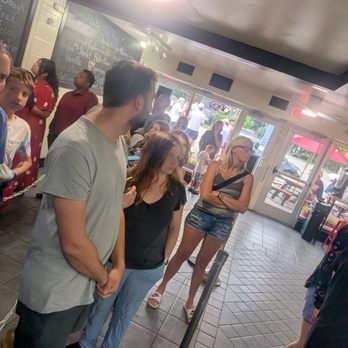 Nelson's Ice Cream - Late summer Sunday after dinner crowd. Line was barely going out the door when I entered. - Ice Cream & Frozen Yogurt Near Me - Saint Paul, Minnesota