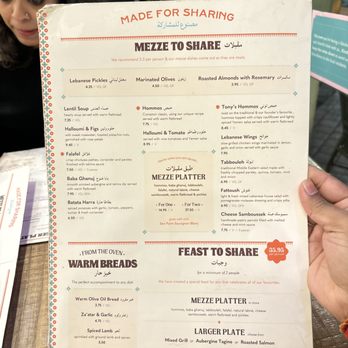 Comptoir Libanais - Lebanese Near Me - London, XGL