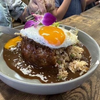 Guieb Cafe - LocoMoco Fried Rice - New American Near Me - Aiea, Hawaii