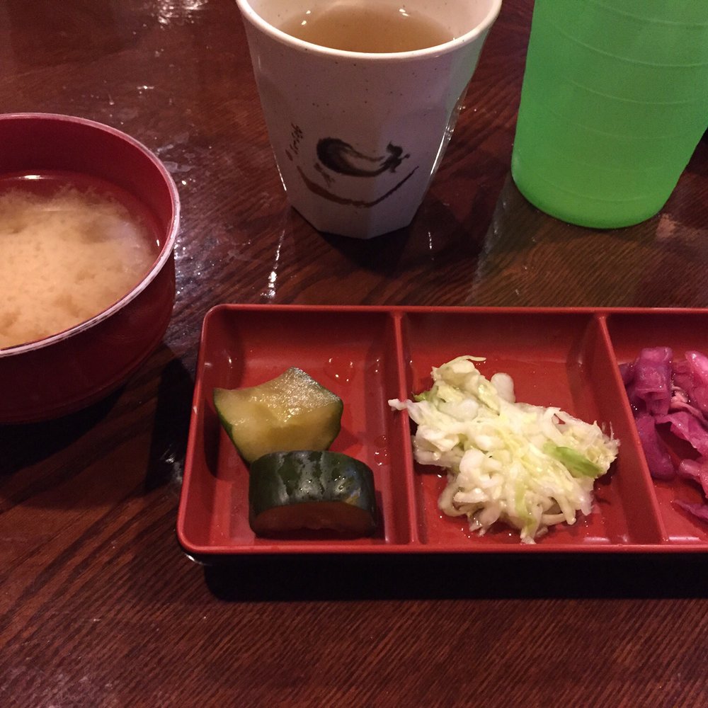 Kikuya - Miso soup, tsukemono, tea - Japanese Near Me - Honolulu, Hawaii Kikuya - Miso soup, tsukemono, tea - Japanese Near Me - Honolulu, Hawaii