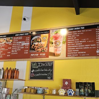 Sono Kitchen & Boba - Menu - Asian Fusion Near Me - Flagstaff, Arizona Sono Kitchen & Boba - Menu - Asian Fusion Near Me - Flagstaff, Arizona