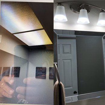 Everlast Construction - Light box removed and replaced with updated mirrors and lighting - General Contractors Near Me - Walnut Creek, California