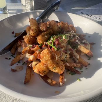 Scout's Pub - Fork N Knife Fries (fries, cheese curds, bacon and poutine) - Burgers Near Me - Franklin, Tennessee