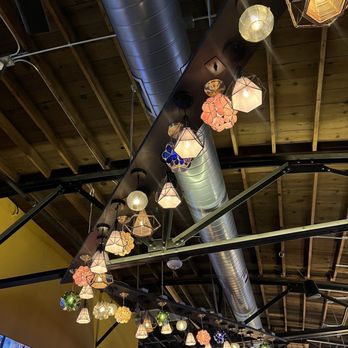 Parlay 6 Brewing - Cool lighting creates a fun and funky vibe! - Brewpubs Near Me - Reno, Nevada
