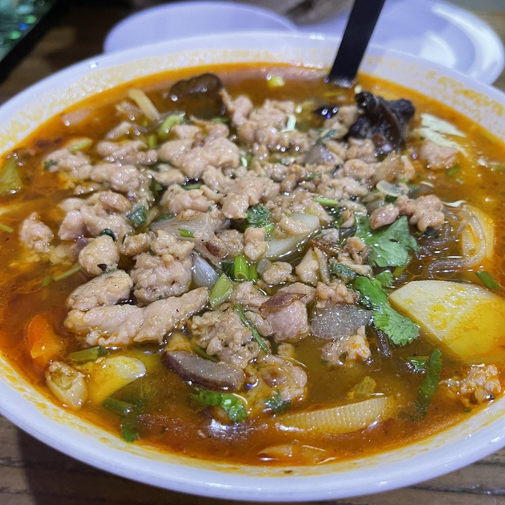 Lhasa Tibetan Restaurant - Spicy glass noodle soup - Himalayan/Nepalese Near Me - Jackson Heights, New York Lhasa Tibetan Restaurant - Spicy glass noodle soup - Himalayan/Nepalese Near Me - Jackson Heights, New York