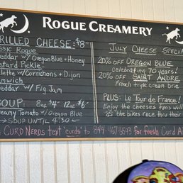 July 2026 menu
