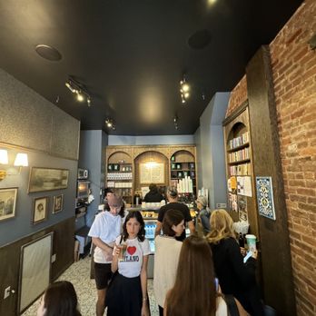 Poetica Coffee - a group of people in a coffee shop - Coffee & Tea Near Me - New York, New York Poetica Coffee - a group of people in a coffee shop - Coffee & Tea Near Me - New York, New York