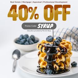 Bianchi Realty & Property Management - Brenda Bianchi & Team - It's Waffle Day -- and the savings are worth celebrating.  For one day only, you can stack up career wins with 40% off Licensing