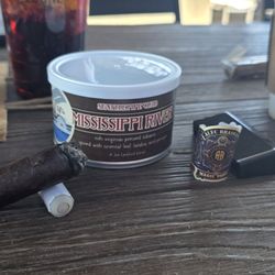Old Fort Bliss Cigar Co - A sampling of what is available as well as the upstairs smoking lounge.