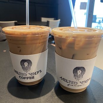 Melted Vinyl Coffee - Burning love and vanilla latte - Coffee & Tea Near Me - Brea, California