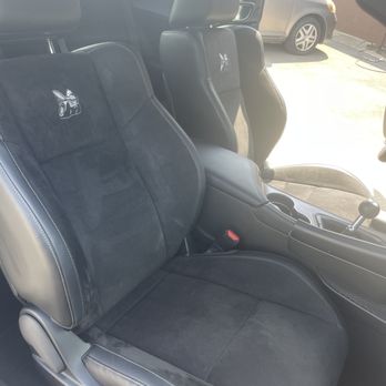 RiverForge Detail - Alcantara suede & leather seats cleaned and conditioned. - Auto Detailing Near Me - Columbus, Ohio