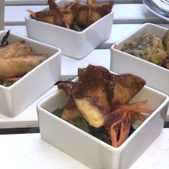 Kitchen 79 - Crab wontons(x2), spring rolls, curry dumplings - Thai Near Me - Jackson Heights, New York Kitchen 79 - Crab wontons(x2), spring rolls, curry dumplings - Thai Near Me - Jackson Heights, New York