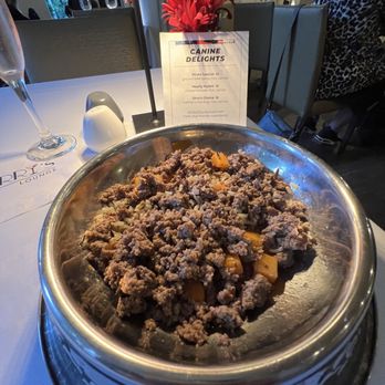 Terry's Restaurant + Lounge - My 5 pound Biewer Terriers dinner fit for an army of 5 pounders! - Lounges Near Me - Carmel, California