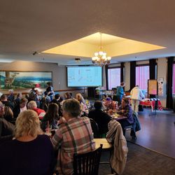 Vancouver Elks Lodge - Bingo crowd. Food and cocktails available
