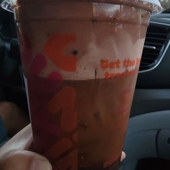 Dunkin' - Chocolate caramel cold brew ! - Donuts Near Me - Pearl City, Hawaii Dunkin' - Chocolate caramel cold brew ! - Donuts Near Me - Pearl City, Hawaii