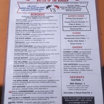 Rodeo Goat - Rodeo Goat Menu in Dallas, TX - Burgers Near Me - Dallas, Texas Rodeo Goat - Rodeo Goat Menu in Dallas, TX - Burgers Near Me - Dallas, Texas