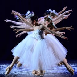Hyde Park School of Dance - Snow corps de ballet performs at the annual Nutcracker performance.