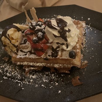 Nouvelle Cuisine - Waffle Dessert - French Near Me - Spring Hill, Florida Nouvelle Cuisine - Waffle Dessert - French Near Me - Spring Hill, Florida