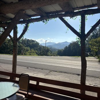 Tommy's Paradise - The view from the tables - Chicken Wings Near Me - Bryson City, North Carolina Tommy's Paradise - The view from the tables - Chicken Wings Near Me - Bryson City, North Carolina