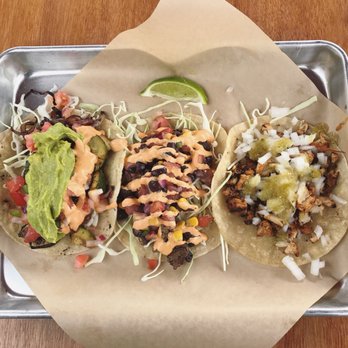 Nat Shack - Veggie, steak and chicken taco. - Street Vendors Near Me Nat Shack - Veggie, steak and chicken taco. - Street Vendors Near Me