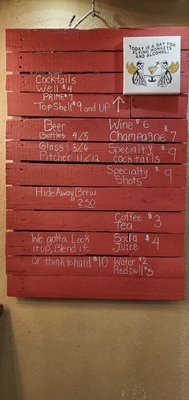 Menu photo 2 Hideaway Country Bar & Grill Sylmar, CA Menu photo 2 Hideaway Country Bar & Grill Sylmar, CA