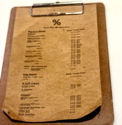 Menu photo 1 Arabica New York, NY