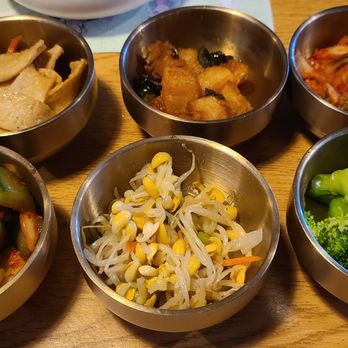 Seoul Korean Restaurant - Banchan assortment. - Korean Near Me - Latham, New York