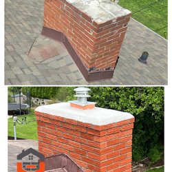 Brick & Level Masonry Restoration - Chimney Rebuild Done in Huntington Woods