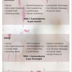 Jana Esthetic - Membership Plan