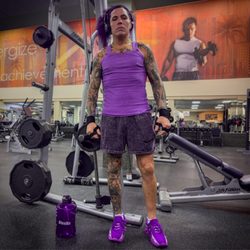 LA Fitness - Me at gym
